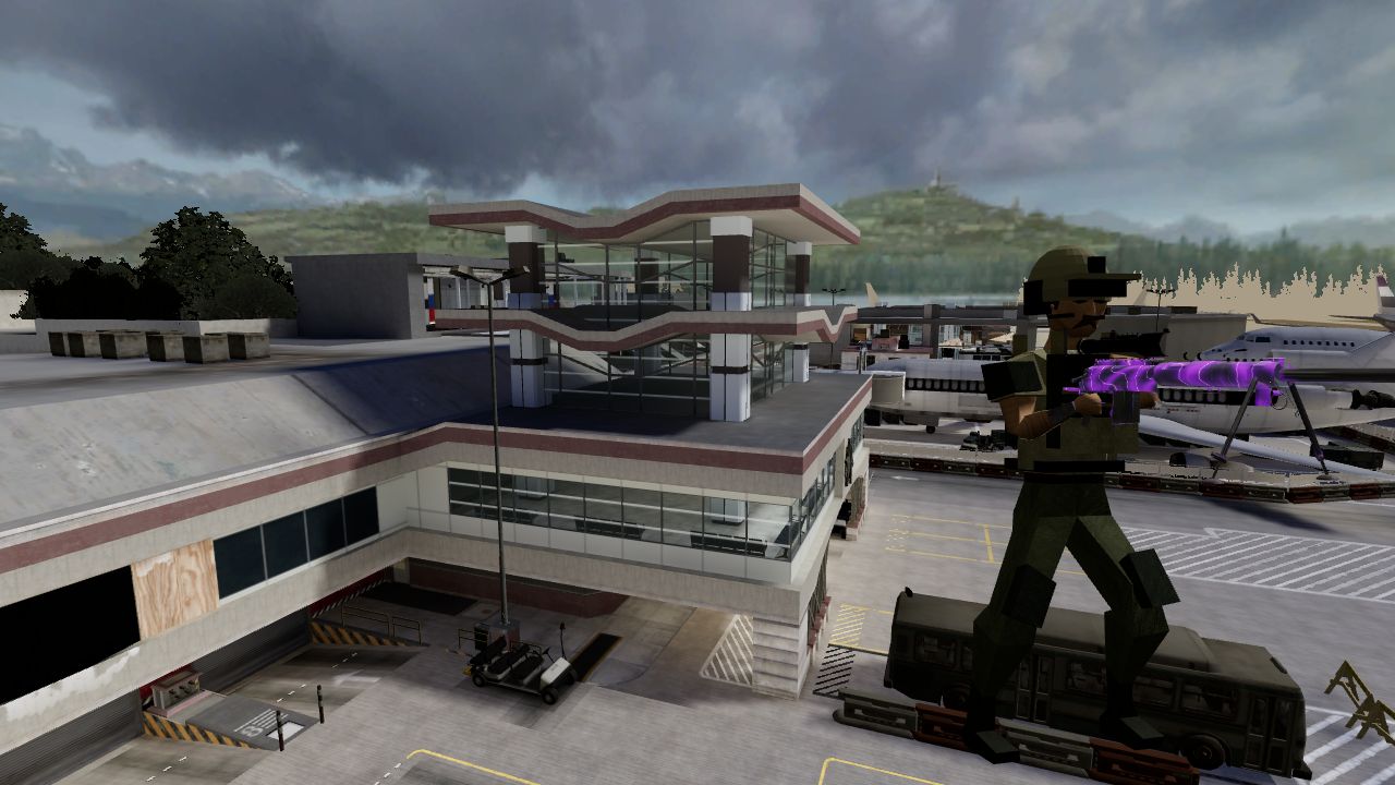 Veteran operator overlooking Departure